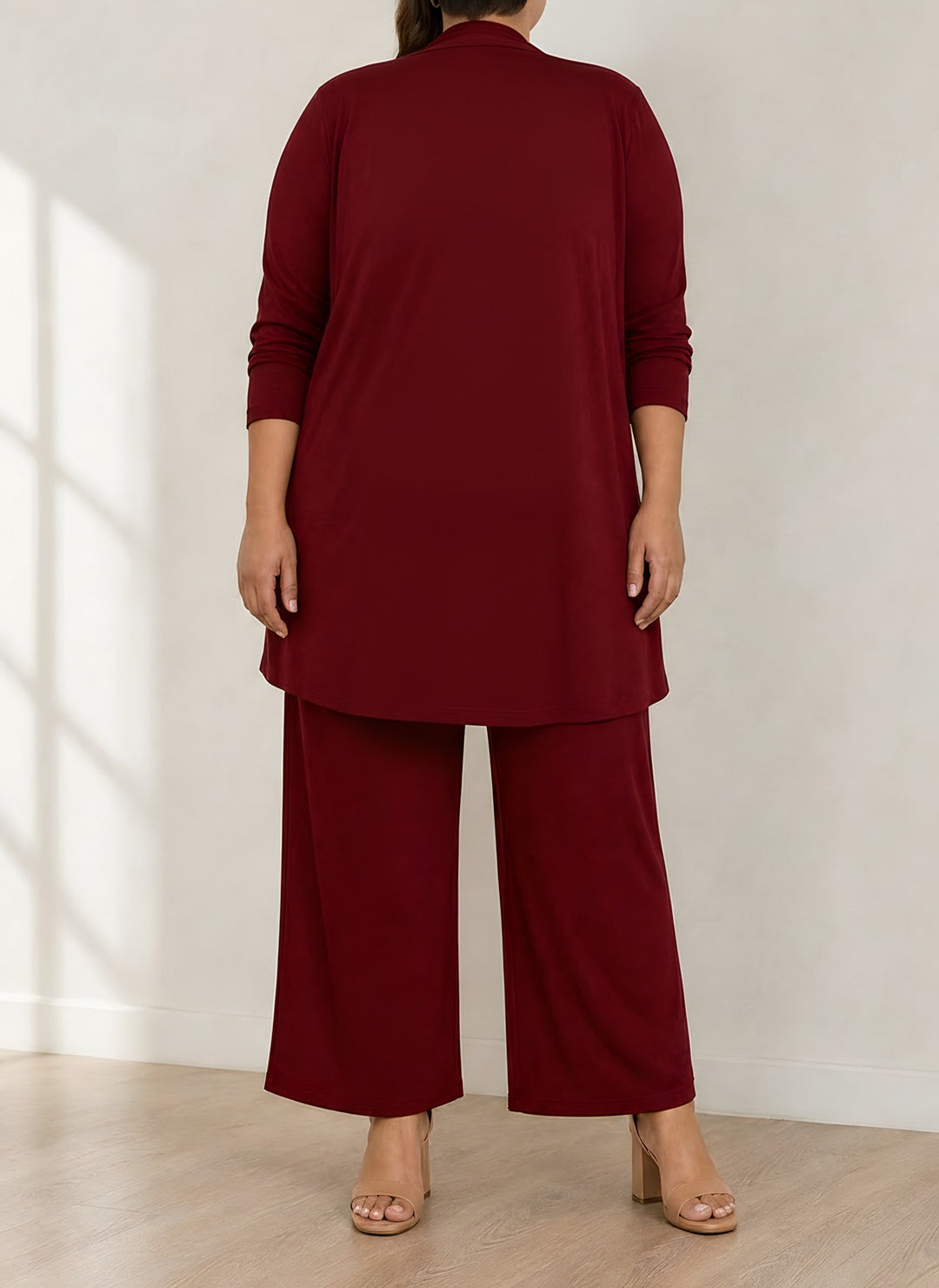 Alexis — Women's Matching Lounge Set in Three Pieces with Wide Legs (6), Fashions Galleries