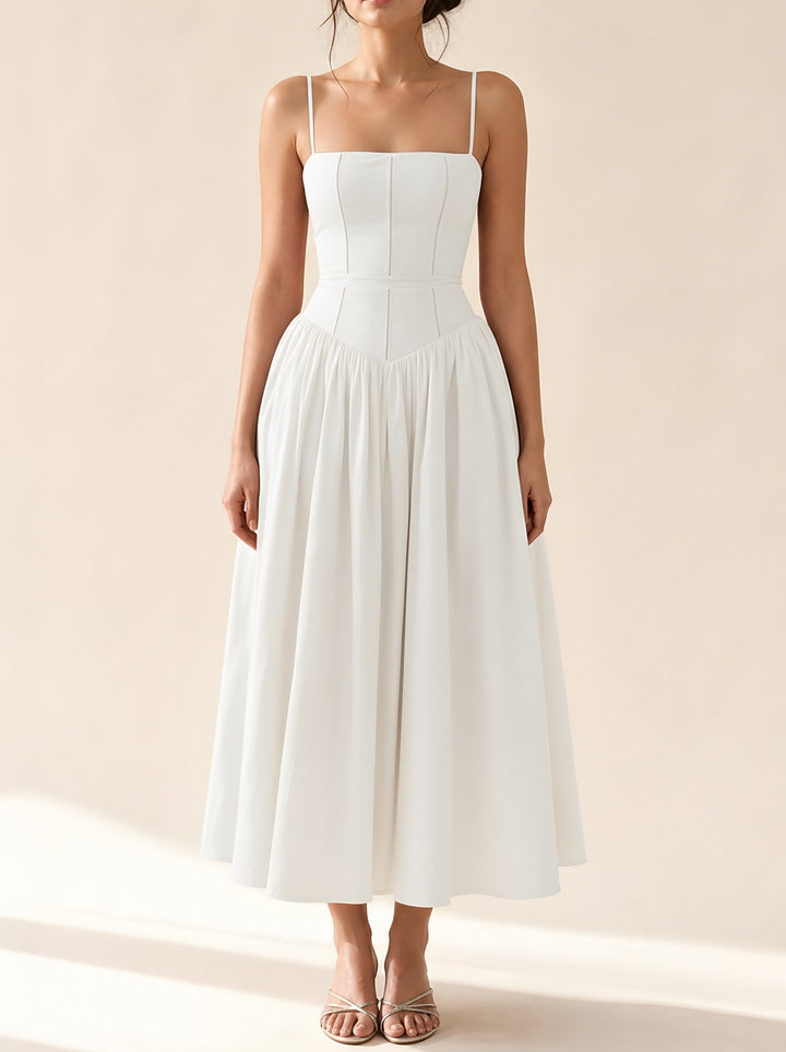 Charlotte — Women's Winter Wedding Guest Dress with Corset Bodice (2), Fashions Galleries
