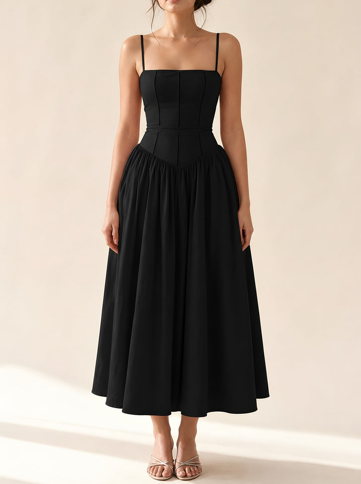 Charlotte — Women's Winter Wedding Guest Dress with Corset Bodice (3), Fashions Galleries