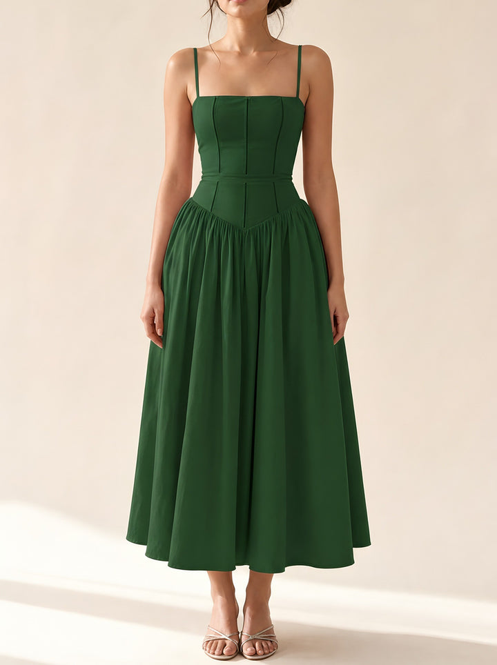Charlotte — Women's Winter Wedding Guest Dress with Corset Bodice (4), Fashions Galleries