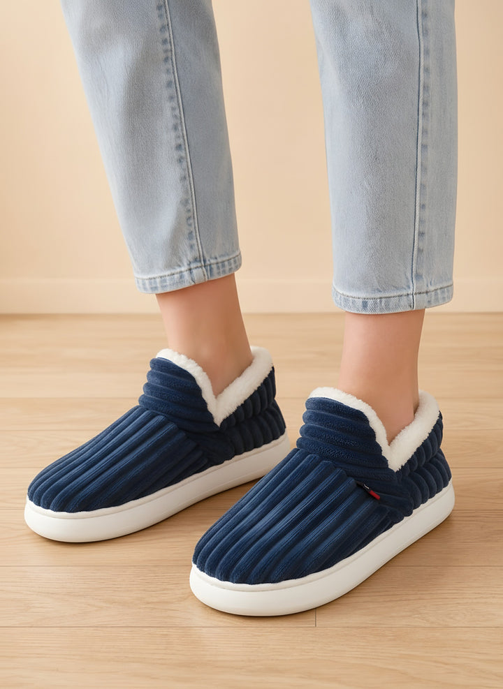 Chloe — Women's Cute Slippers with Fleece Lining and Non Slip Sole (6), Fashions Galleries