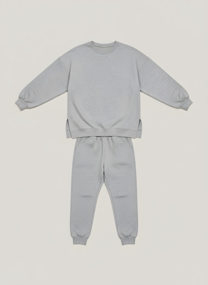 Zoe — Women's Pajamas Set with Oversized Sweatshirt and Joggers (7), Fashions Galleries